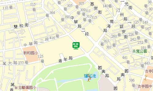 臺北郵局大同投遞股地圖