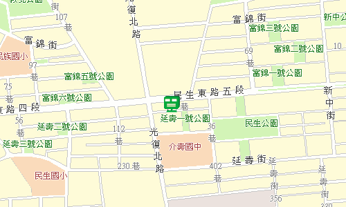 臺北郵局松山投遞股地圖