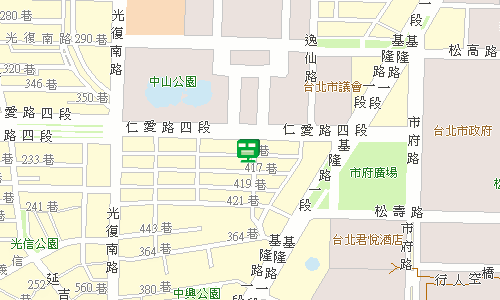 臺北郵局大安投遞股地圖