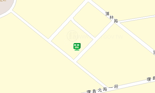 金門山外郵局地圖
