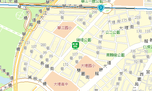 臺北郵局大同投遞股地圖