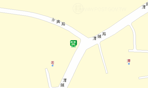 屏東郵局郵務股地圖