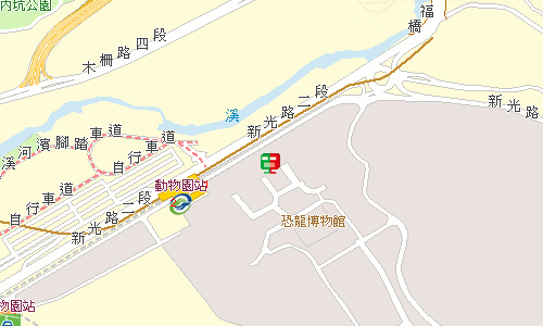 木柵郵局郵務股地圖