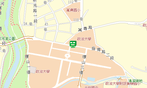 木柵郵局郵務股地圖