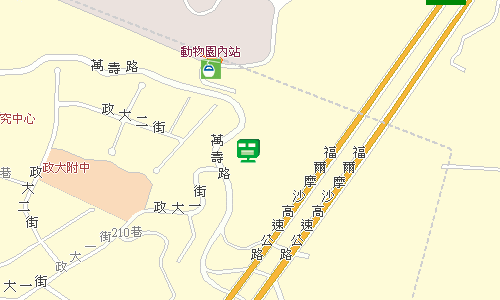 木柵郵局郵務股地圖