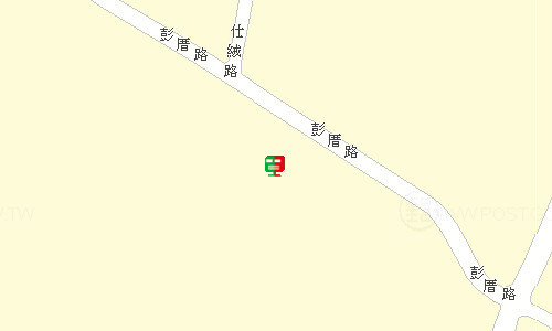屏東郵局郵務股地圖