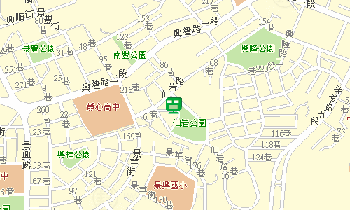 木柵郵局郵務股景美投遞站地圖