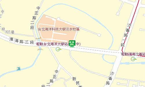 淡水郵局(三重27支)地圖