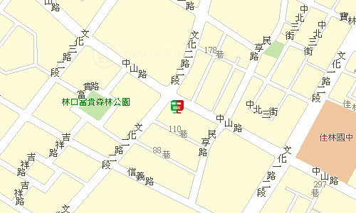 林口郵局(三重56支)地圖