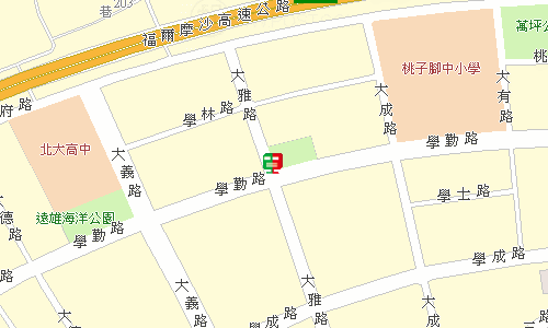 樹林郵局郵務股地圖