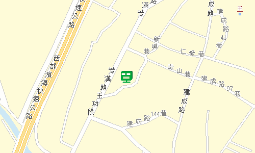 二林郵局地圖
