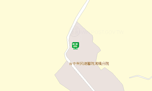 竹崎灣橋郵局地圖