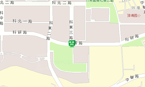竹南科學園郵局地圖