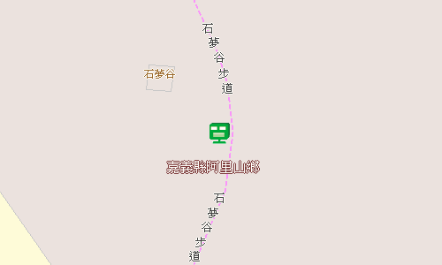 阿里山郵局地圖