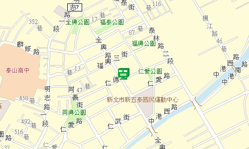 新莊郵局(三重36支)地圖