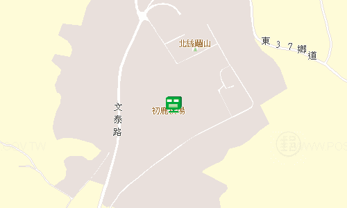 卑南初鹿郵局地圖