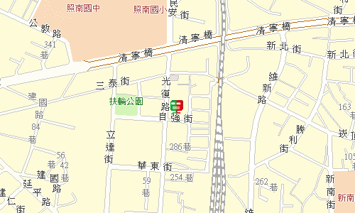竹南照南郵局地圖