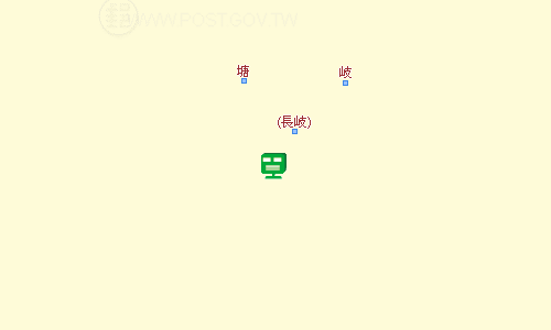 馬祖郵局北竿投遞站地圖