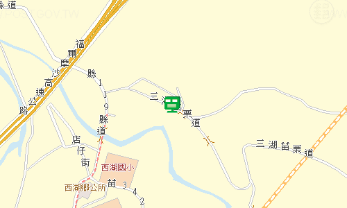 西湖郵局地圖