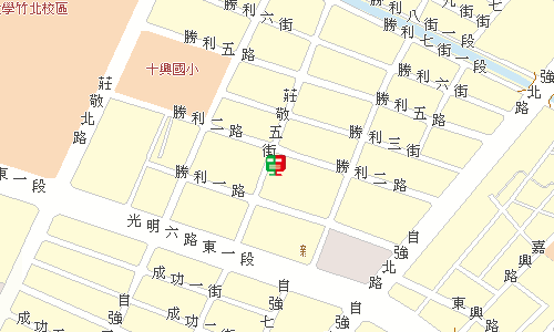 竹北郵局地圖