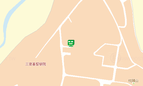 魚池郵局地圖