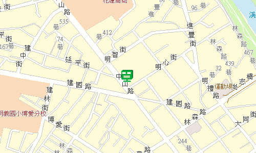 花蓮郵局郵務科地圖