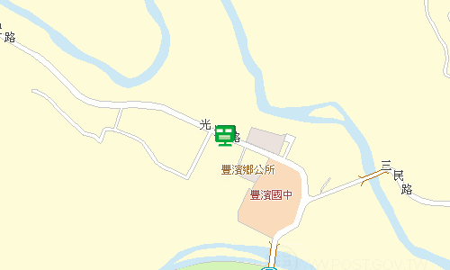 光復郵局地圖