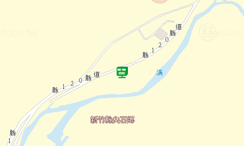 尖石郵局地圖