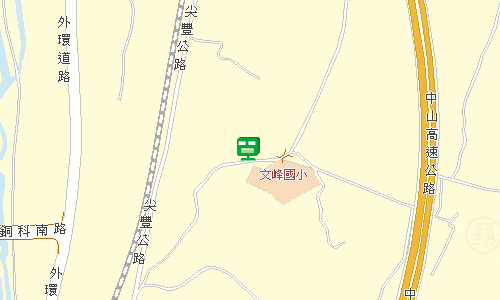 銅鑼郵局地圖