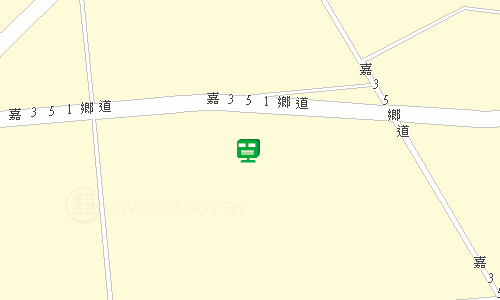 鹿草郵局地圖