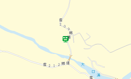 古坑郵局地圖