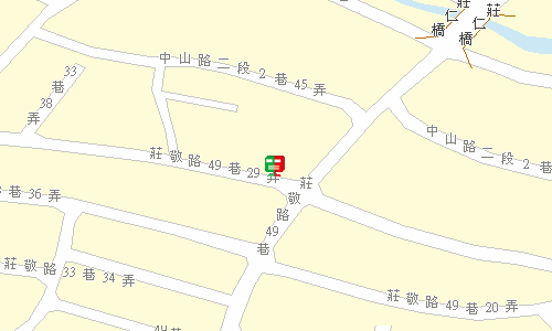 中和郵局郵務股地圖