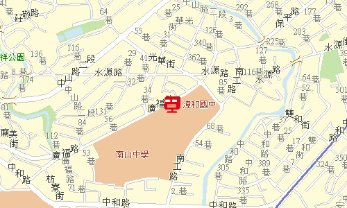 中和郵局郵務股地圖