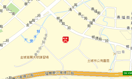 板橋郵局快捷股地圖