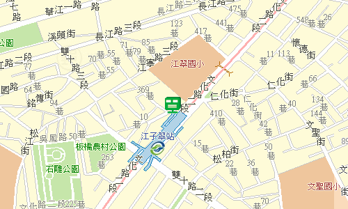 板橋郵局快捷股地圖