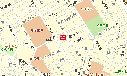 板橋郵局快捷股地圖