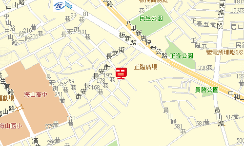 板橋郵局快捷股地圖