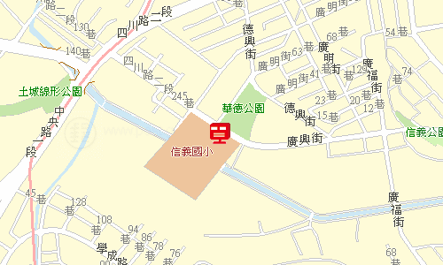 板橋郵局快捷股地圖