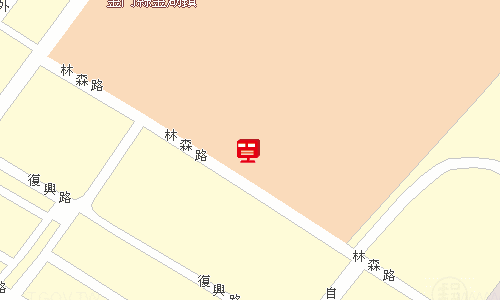 金門山外郵局地圖