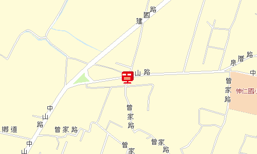 伸港郵局地圖