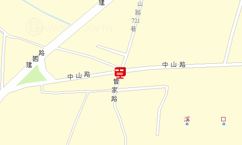 伸港郵局地圖