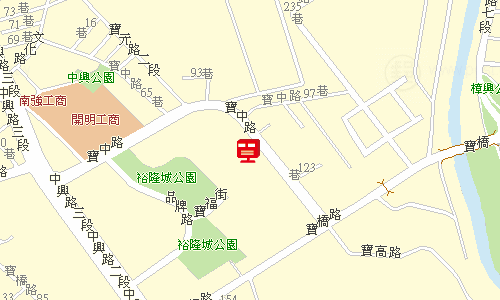 新店郵務股地圖