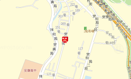 新店郵務股地圖