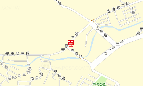 新店郵務股地圖