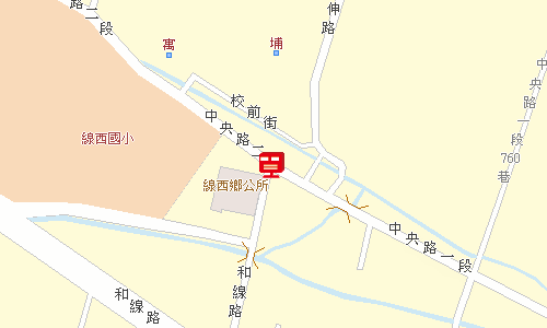 和美郵局地圖