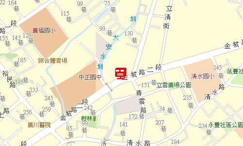 板橋郵局快捷股地圖