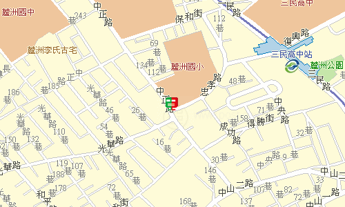 蘆洲郵局(三重15支)地圖