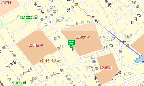 蘆洲郵局(三重15支)地圖