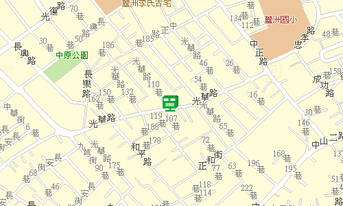 蘆洲郵局(三重15支)地圖