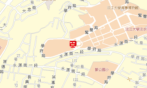 淡水郵局(三重27支)地圖